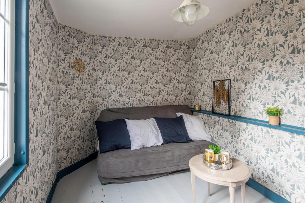 Вилла L'Ecrin Des Falaises - Maison De Pecheurs Этрета Экстерьер фото