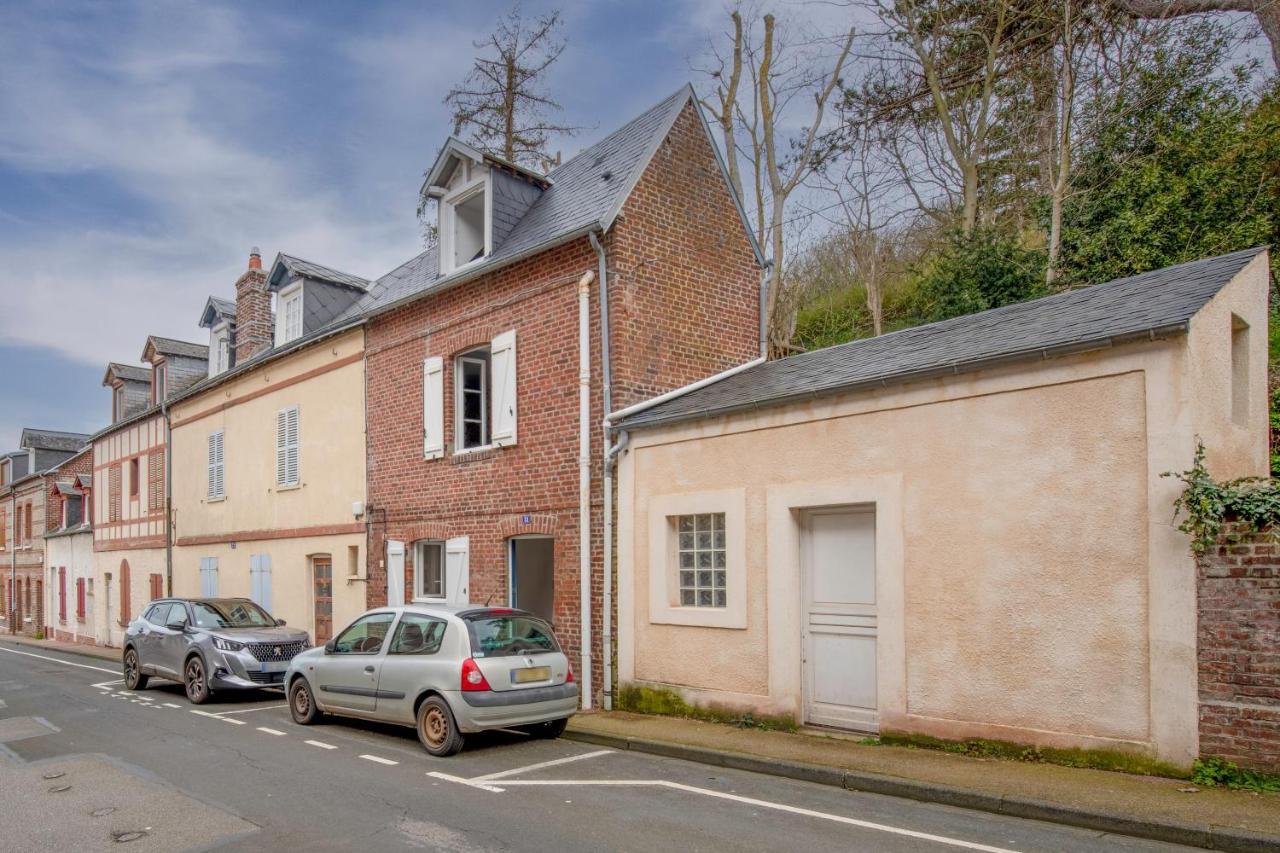 Вилла L'Ecrin Des Falaises - Maison De Pecheurs Этрета Экстерьер фото