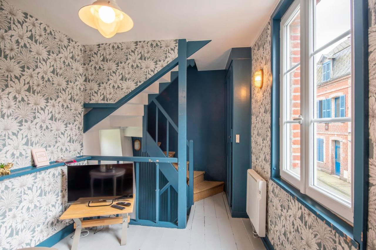 Вилла L'Ecrin Des Falaises - Maison De Pecheurs Этрета Экстерьер фото