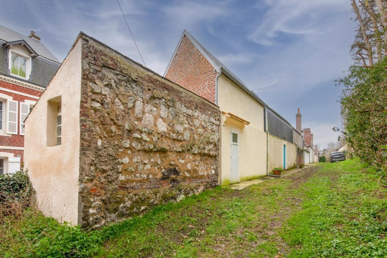 Вилла L'Ecrin Des Falaises - Maison De Pecheurs Этрета Экстерьер фото